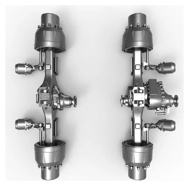 Front & Rear Axle Pair